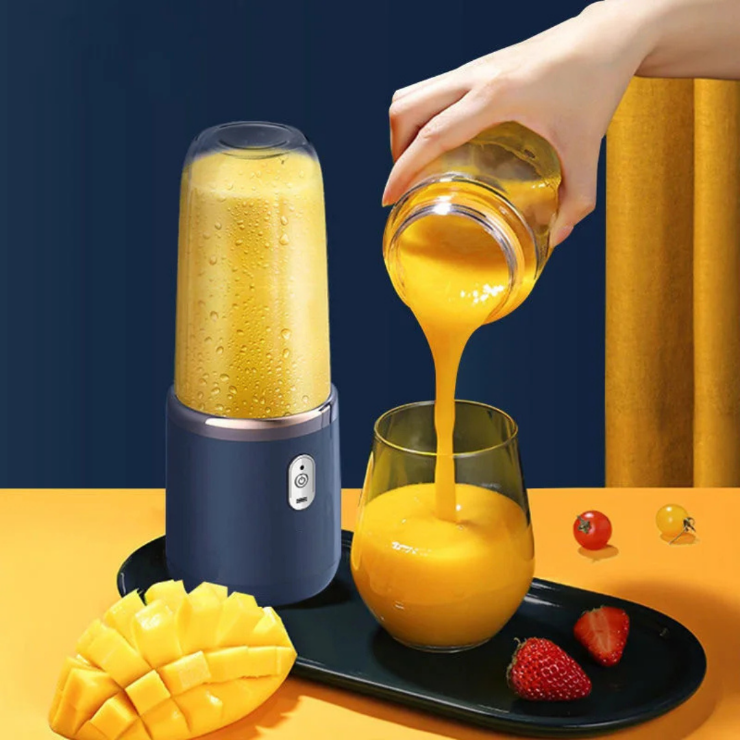 Batidora Portátil con Dos Vasos