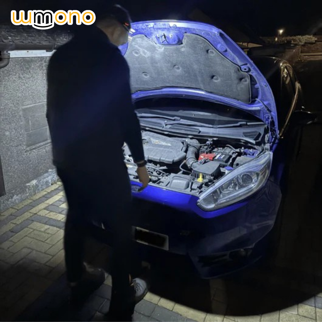 EcoGear® Linterna Frontal 230° — Visión Total, Manos Libres