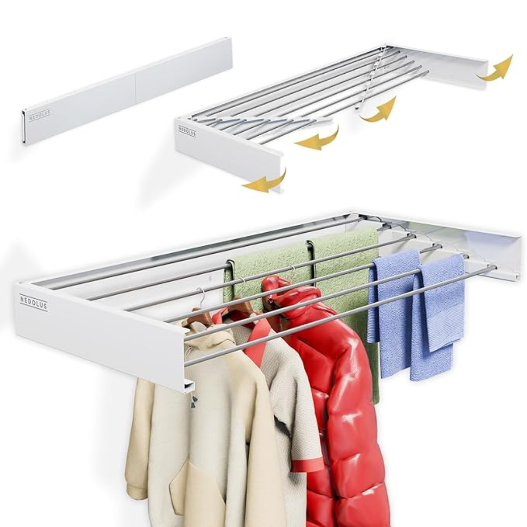 Tendedero Plegable de Gran Capacidad