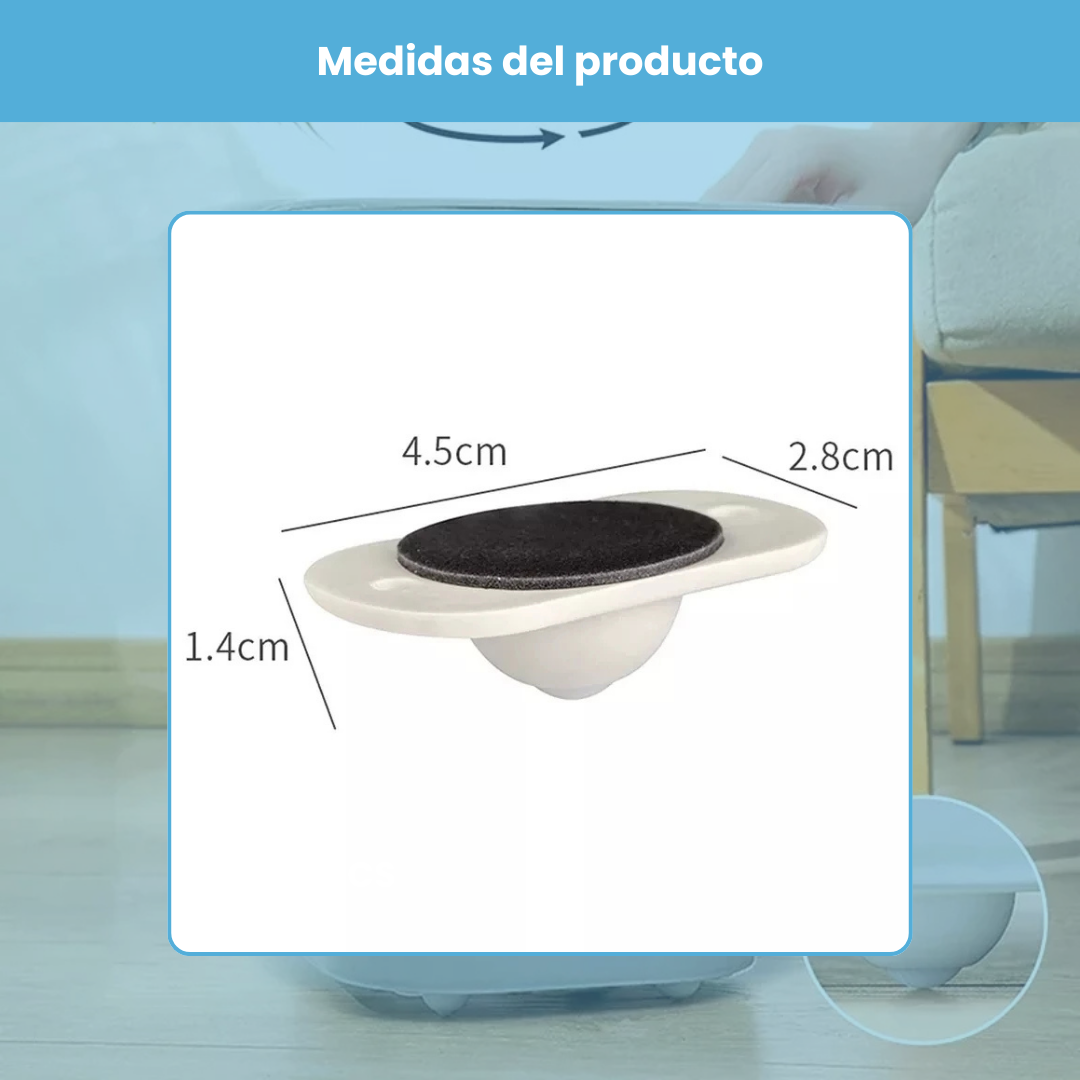 OFERTAS Mini Ruedas Adhesivas