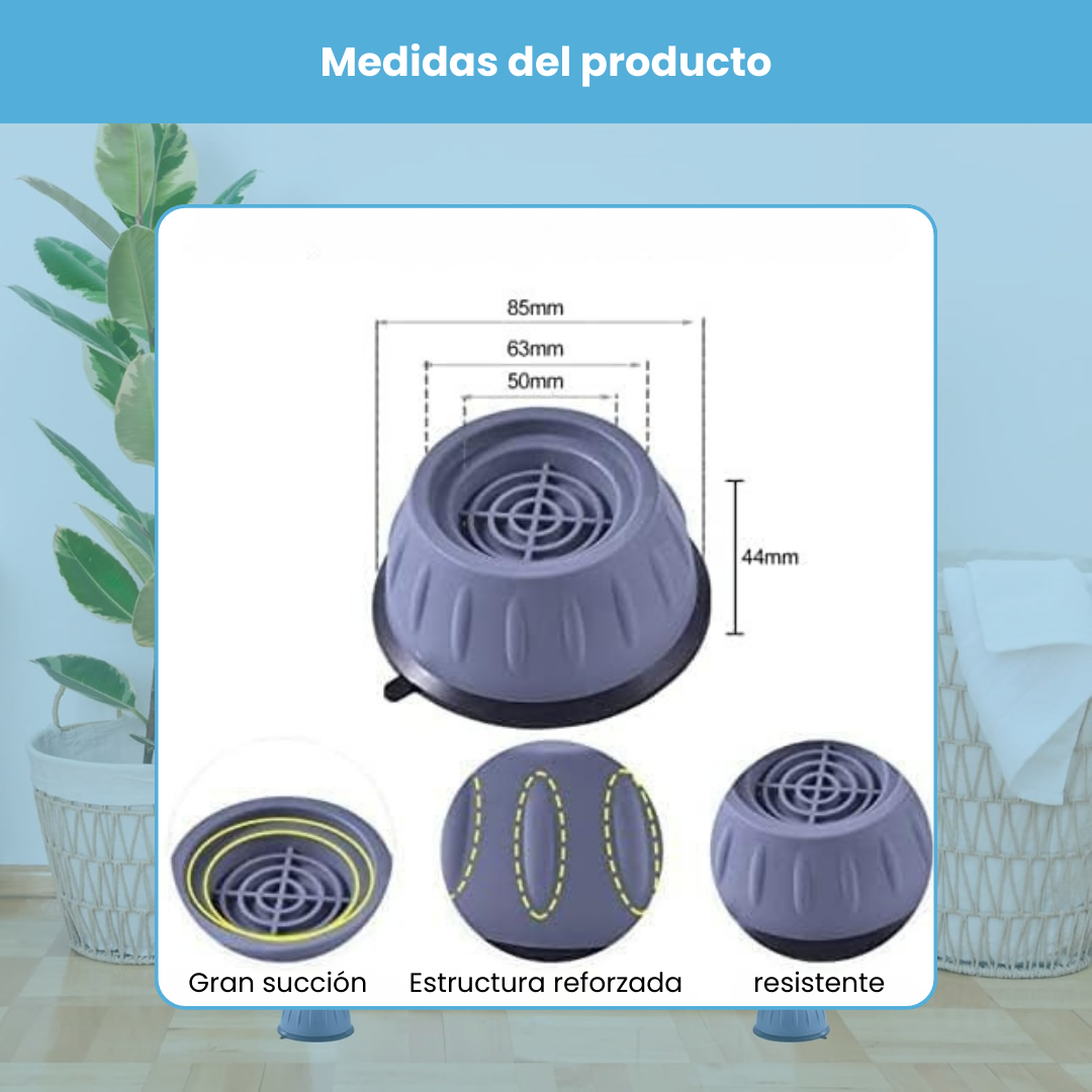 Soportes Antivibración Para Electrodomésticos