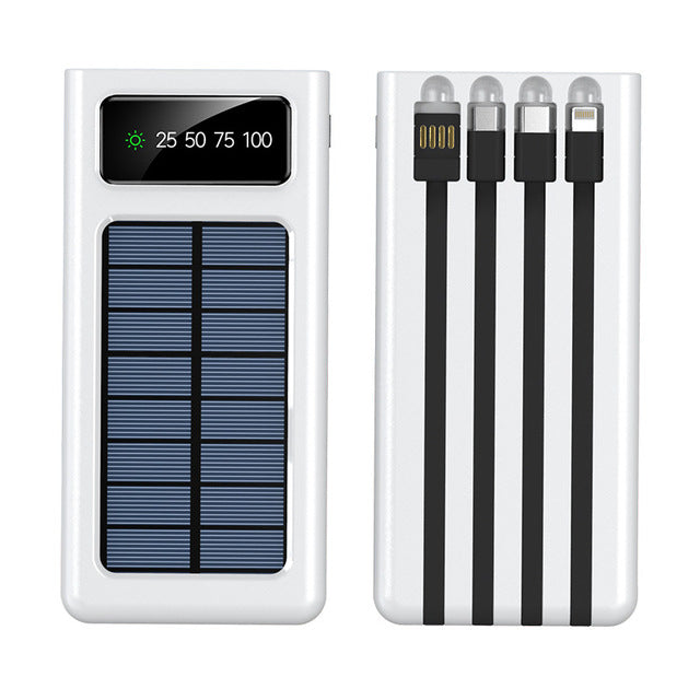 Batería portátil de carga solar