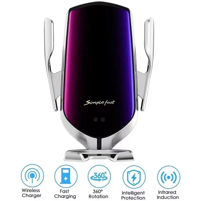 Soporte con cargador inalámbrico para coche