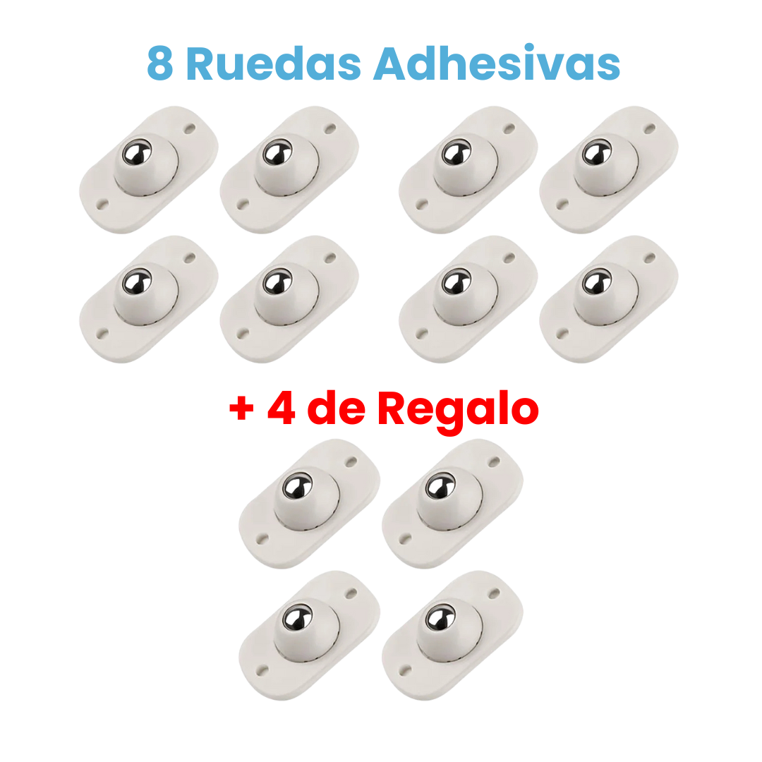 8 RUEDAS + 4 DE REGALO