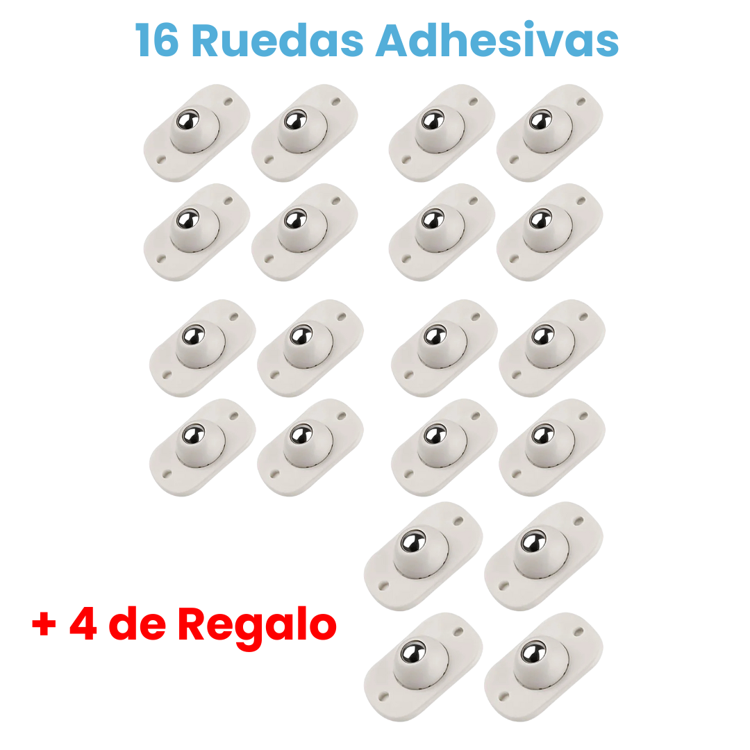 OFERTAS BLACKFRIDAY - Mini Ruedas Adhesivas