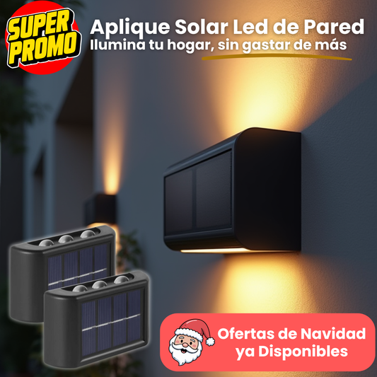 Aplique Solar LED de pared
