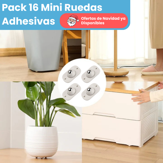 OFERTAS Mini Ruedas Adhesivas
