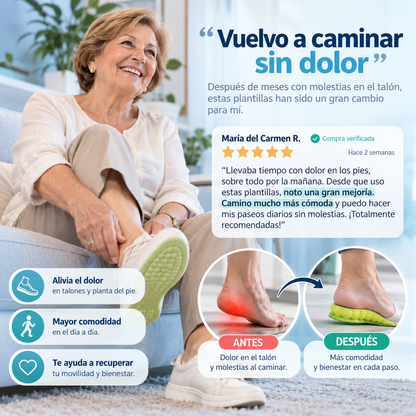 Plantillas Ergonómicas de Confort - PodoComfort™